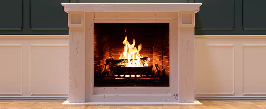Decorative Electric Fireplace Installation in Kettering, Ohio