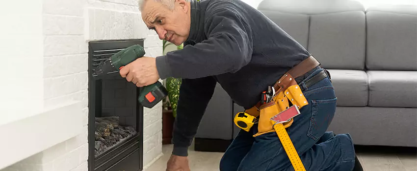 New Indoor Fireplace Installation in Kettering, Ohio