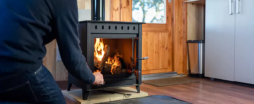 Open Hearth Wood Fireplace Installation in Kettering, OH