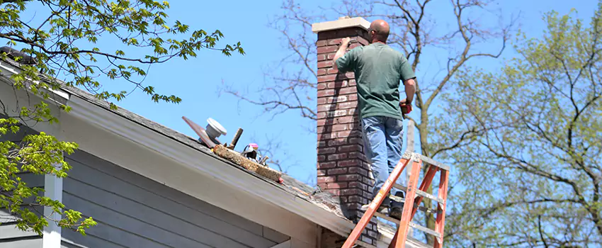 Vinyl and PVC Chimney Flashing Installation in Kettering, OH