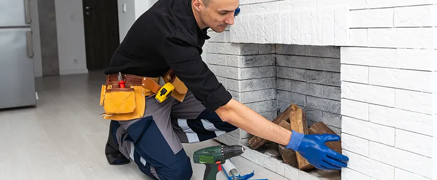 Fireplace Damaged Damper Frame Repair Services in Kettering, Ohio