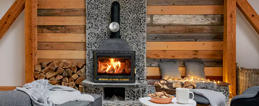 Thelin Hearth Products Direct Vent Gas Stove Fireplace Inspection in Kettering, Ohio